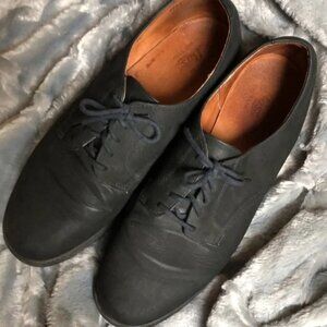 Vintage GH Bass-made in USA-size 12-all leather upper and insole
